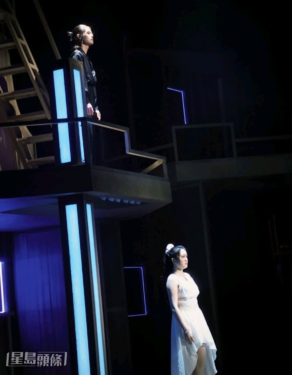 參演舞台劇《三.八》，讓Tiger過足表演癮。