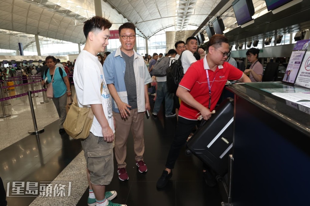 譚輝智非常期待今次旅程。