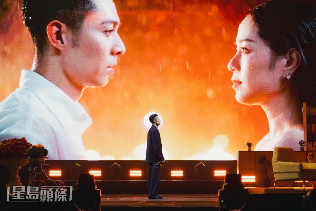 演出後柏豪表示被粉絲的熱情感動。