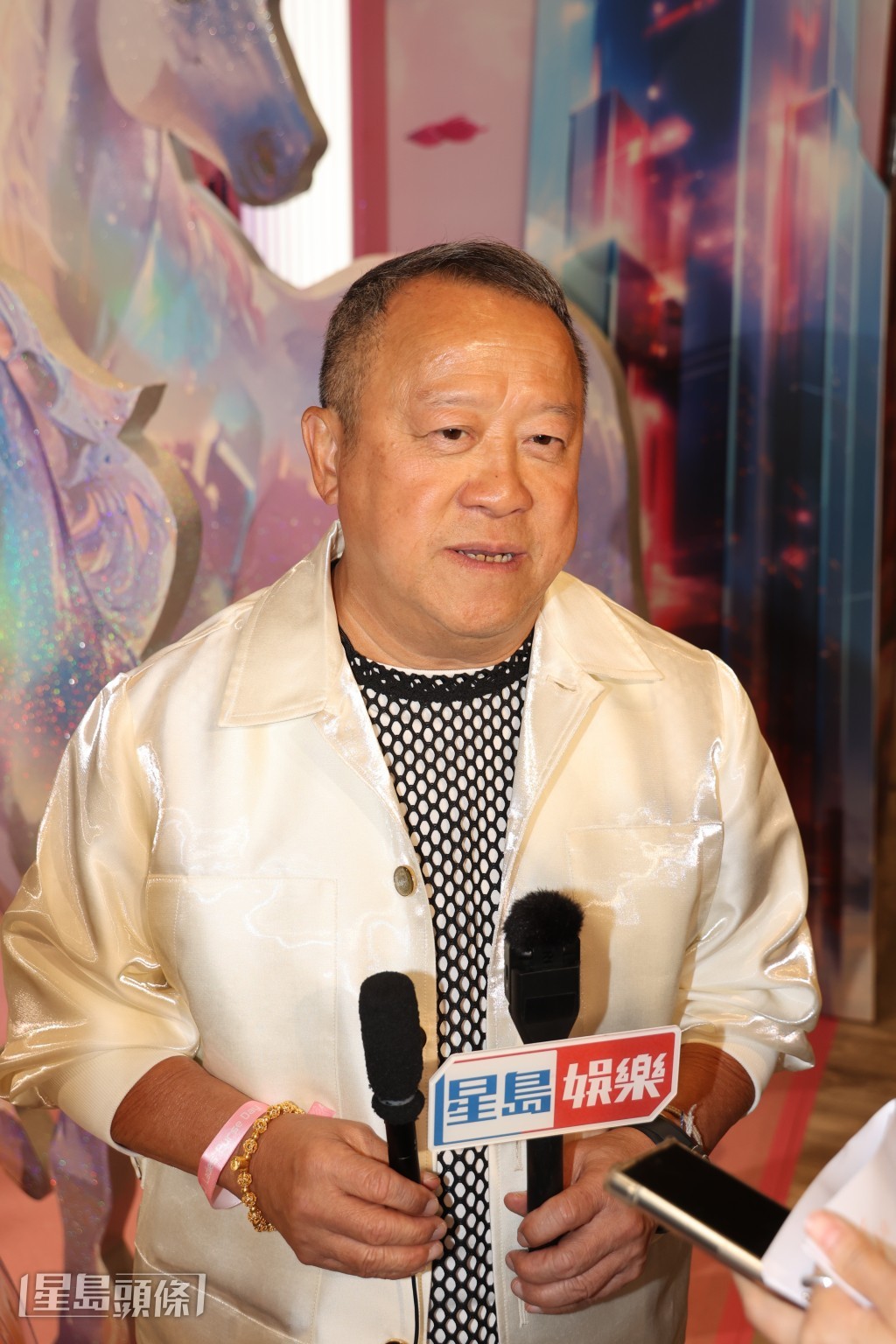 曾志偉表示有留意海俊傑的報道。 曾志偉表示有留意海俊傑的報道。