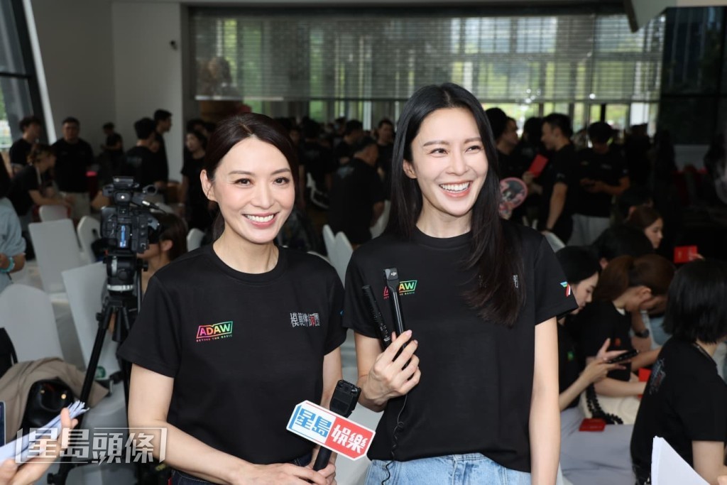 張曦雯和陳煒在劇中在不同律師樓工作。 張曦雯和陳煒在劇中在不同律師樓工作。