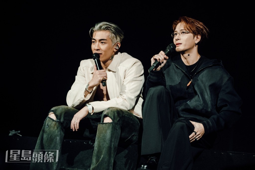 提到早前與王嘉爾（Jackson）合作的新歌，Tyson表示已經完成。