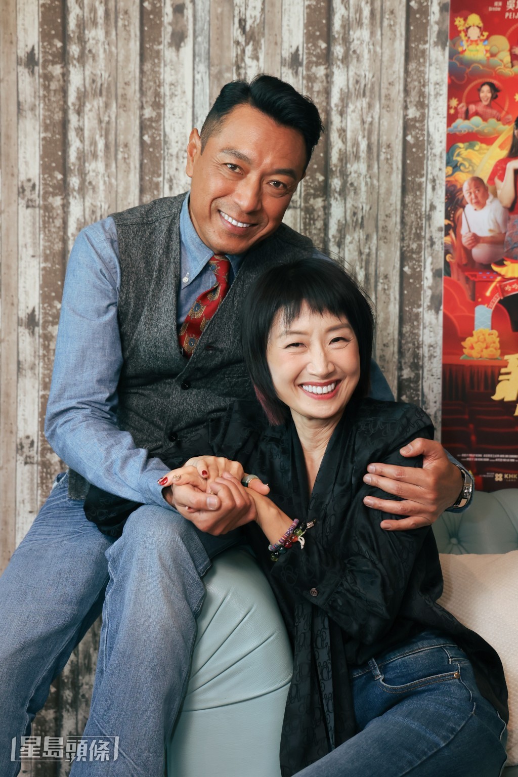 对于夫妻档合作会否增进感情，黑仔坦言会摩擦变多，但发生摩擦会互相清楚对方的做法。