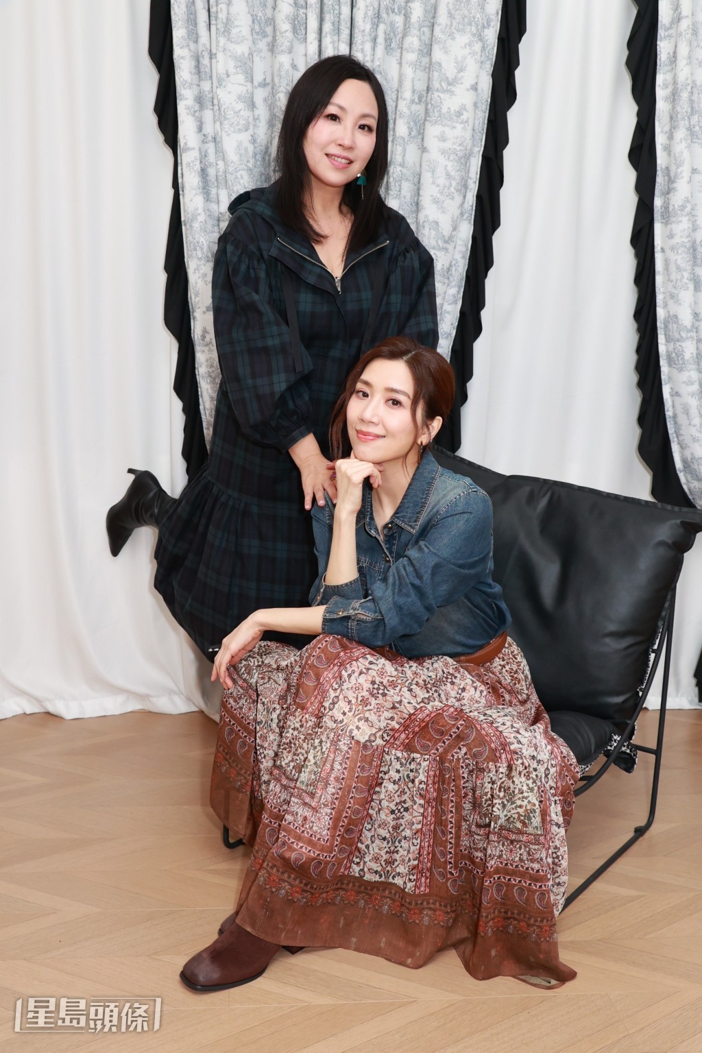 2人笑言若回到過去，可能是爭奪男生的對手，因大家口味相似。