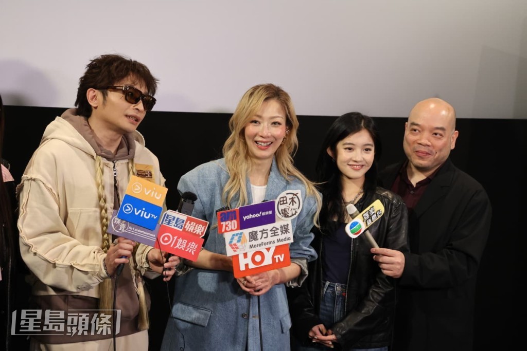 问到是否将于启德开演唱会？她叫大家不要心急。