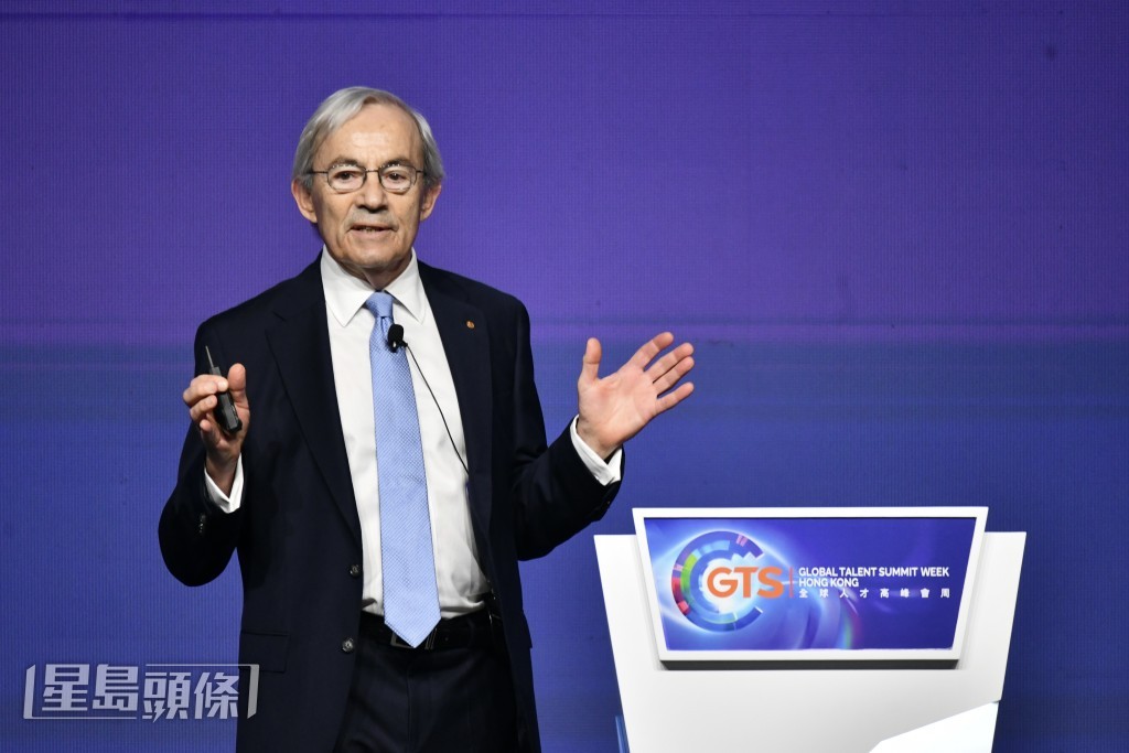 諾貝爾經濟學獎得主及倫敦政治經濟學院欽定經濟學教授 Christopher A.Pissarides。