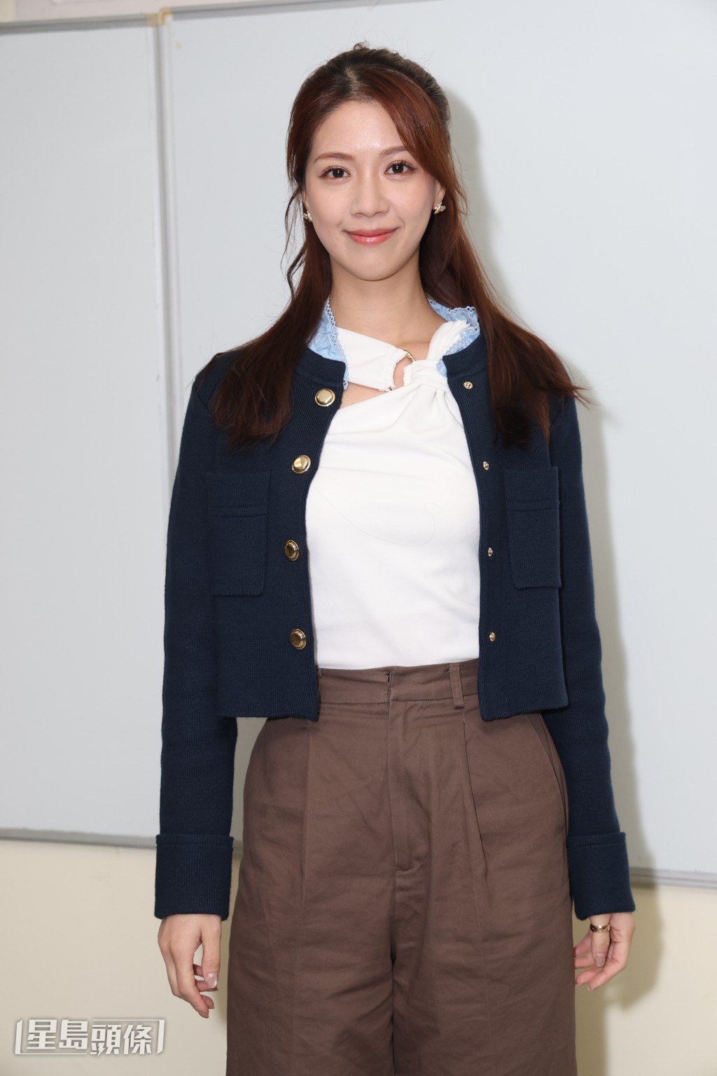 陳曉華謂第一次做主持，綵排時已經好緊張未能拿捏節奏。