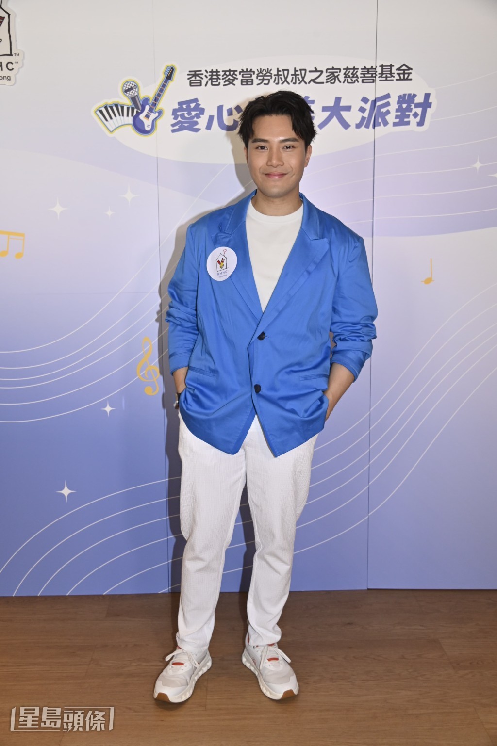 陳浚霆說除了病童辛苦外，照顧他們的人也很吃力。