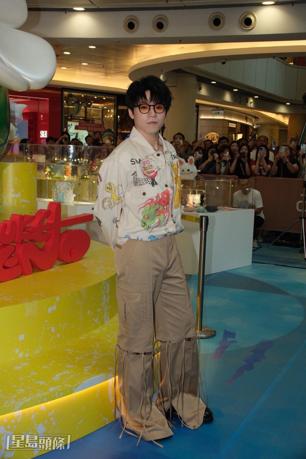 Ian表示未有留意花姐「無實力」言論。 Ian表示未有留意花姐「無實力」言論。