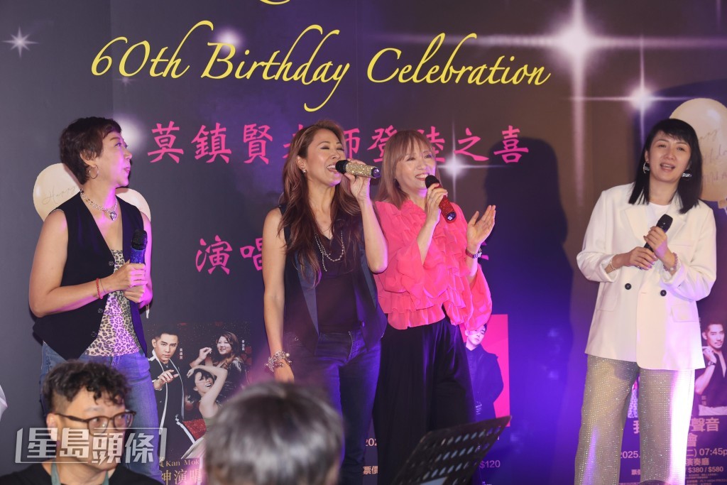 由何婉盈、李樂詩、鄭瑞芬及文佩玲組成女團「Super Queens」。 由何婉盈、李樂詩、鄭瑞芬及文佩玲組成女團「Super Queens」。