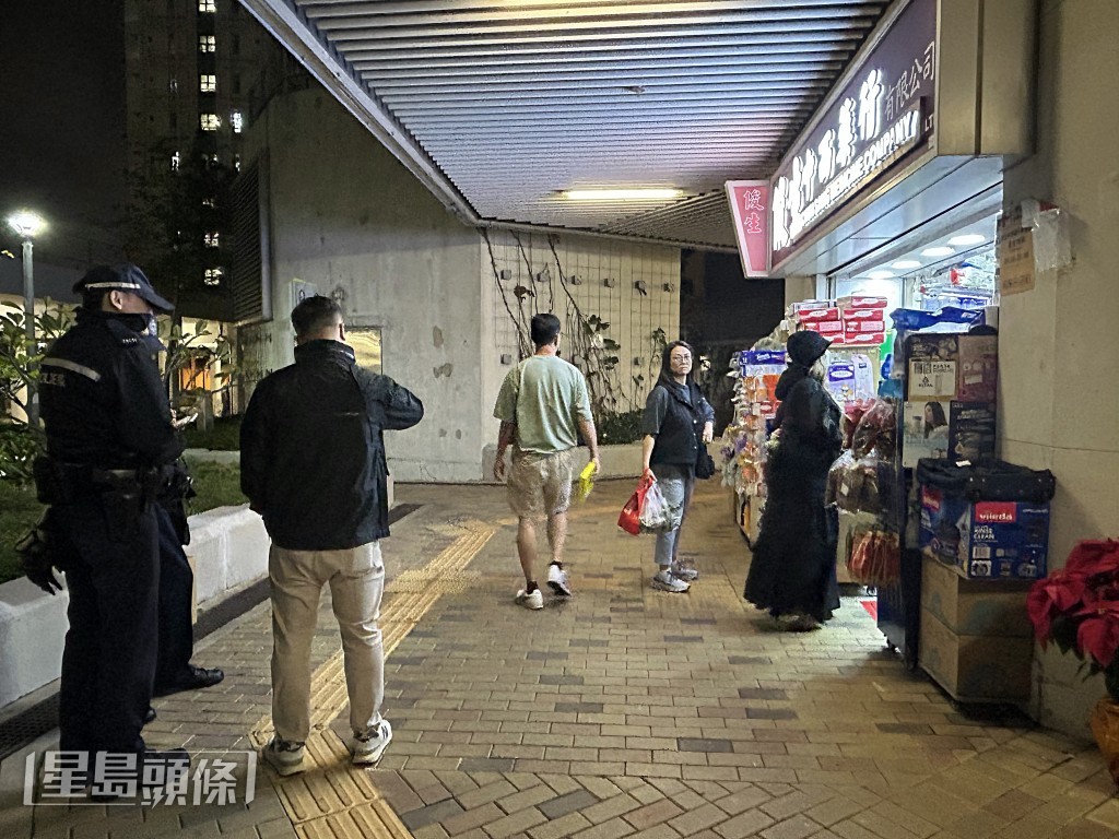 警方到場調查。曾志恆攝