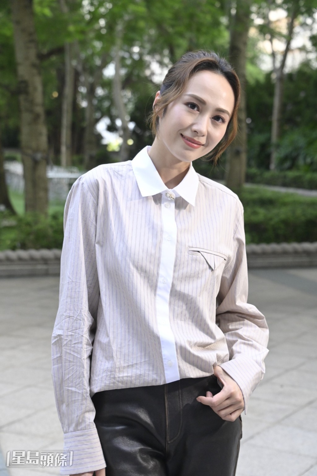 湯怡自認外表柔弱但其實好硬淨。