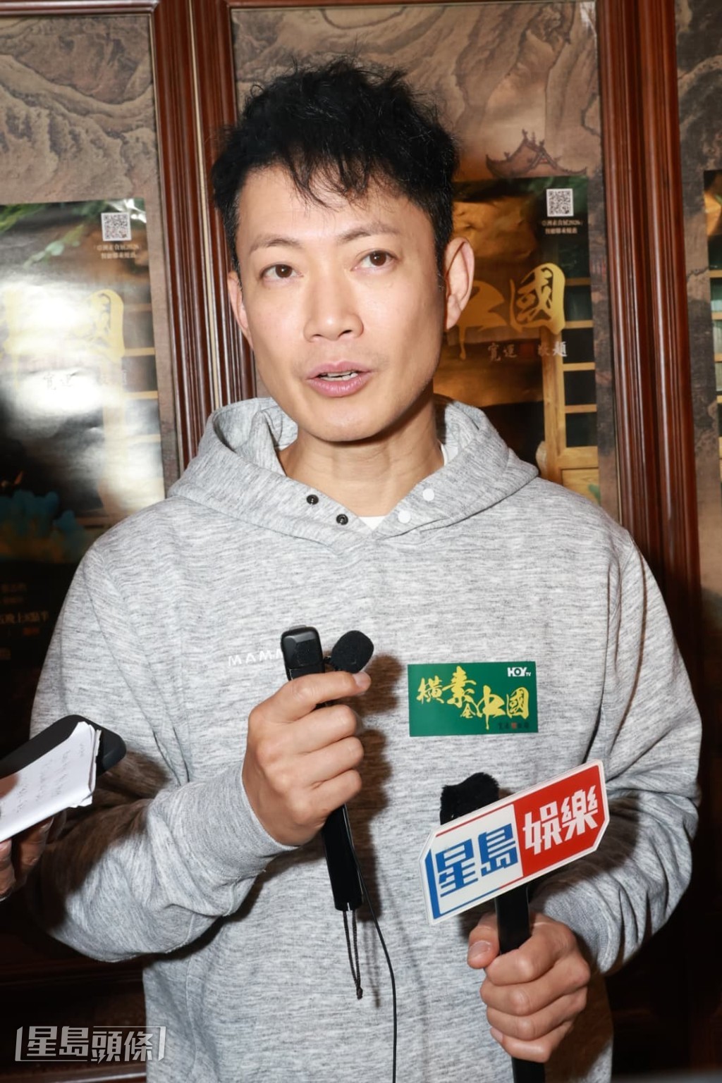 至於會否找李佳芯做女主角?他說:「到時睇吓都好!」 至於會否找李佳芯做女主角?他說:「到時睇吓都好!」