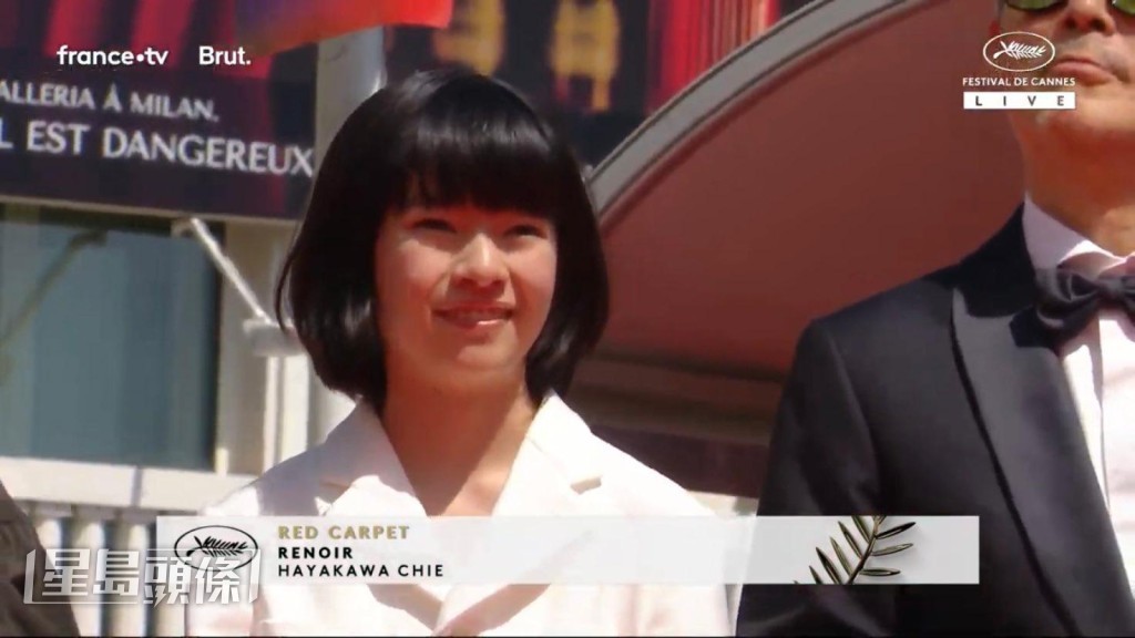 鈴木唯有份角逐康城影后。 鈴木唯有份角逐康城影后。