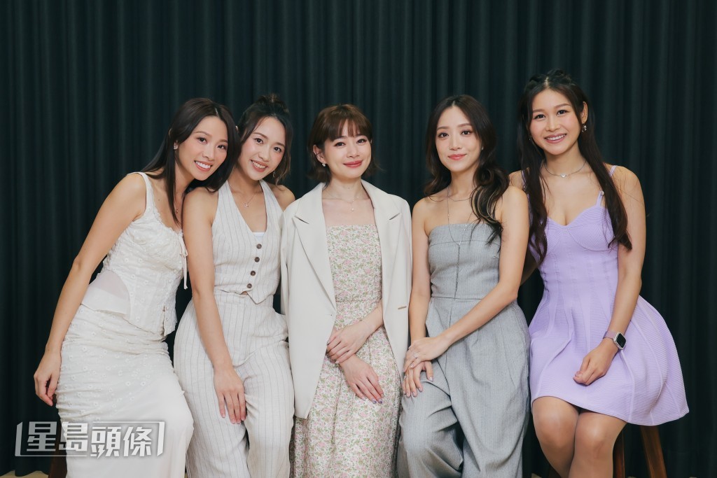 左起：Creamy, Kiko, Taylor, Yolanda , 仙迪