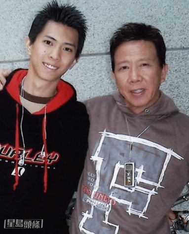 尹光表示兒子在他眼中永遠是一位小孩。