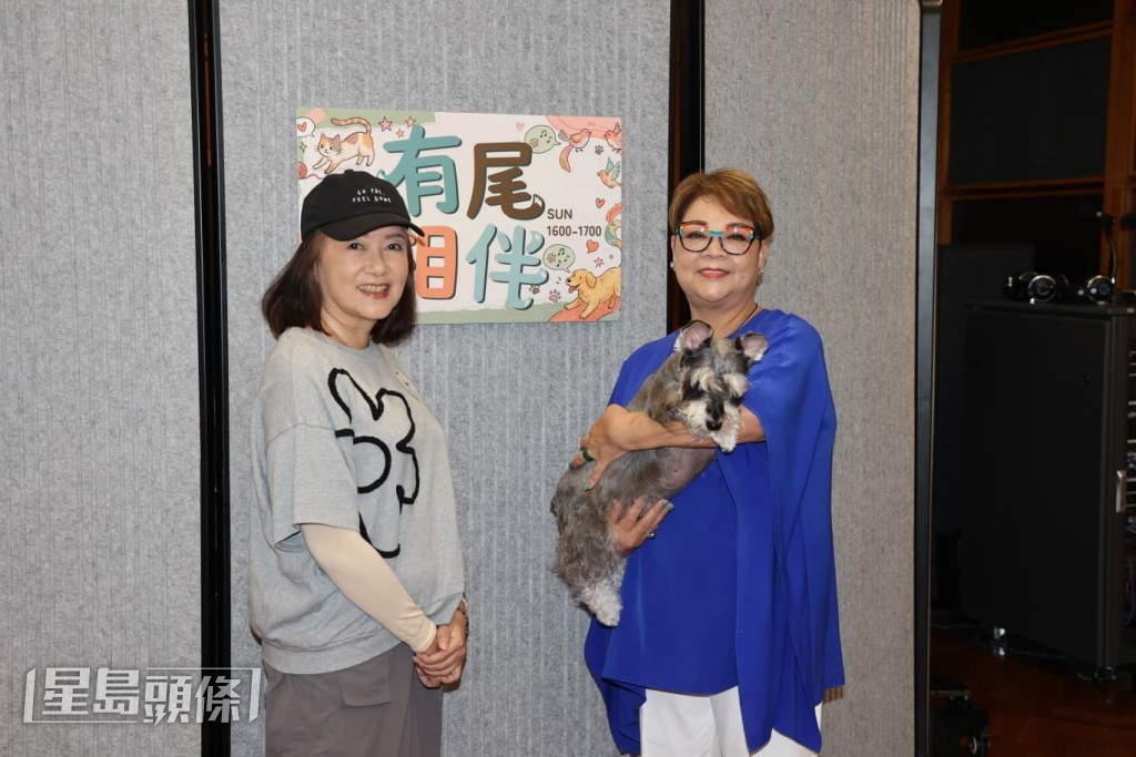肥媽指現在家中有養了6隻狗狗及4隻龜。 肥媽指現在家中有養了6隻狗狗及4隻龜。