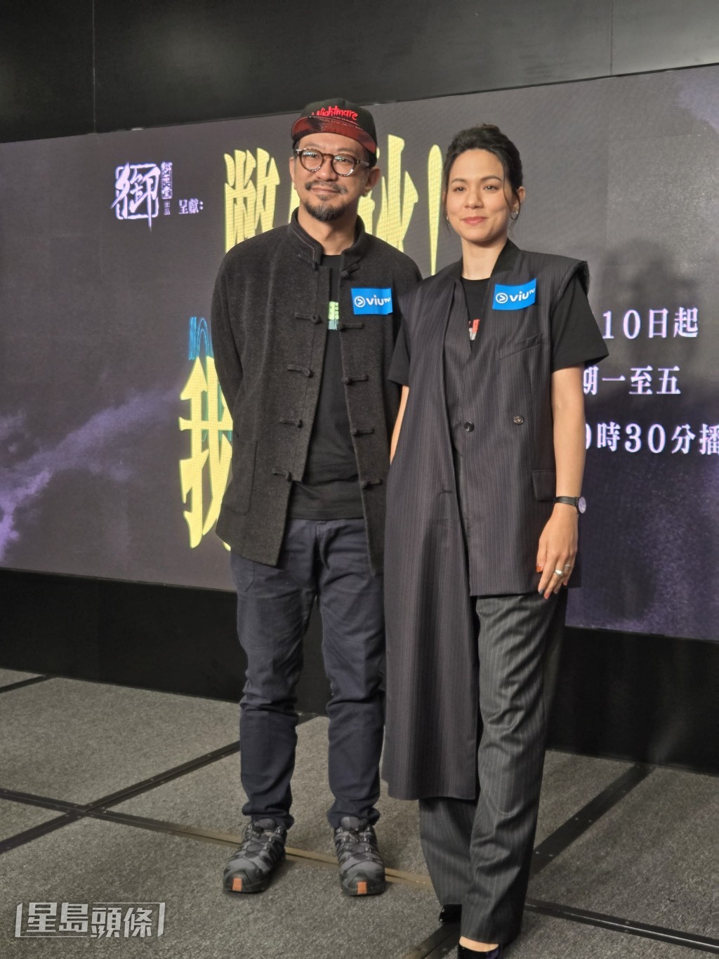 梁雍婷透露與朱栢謙(左)有另類合作。 梁雍婷透露與朱栢謙(左)有另類合作。