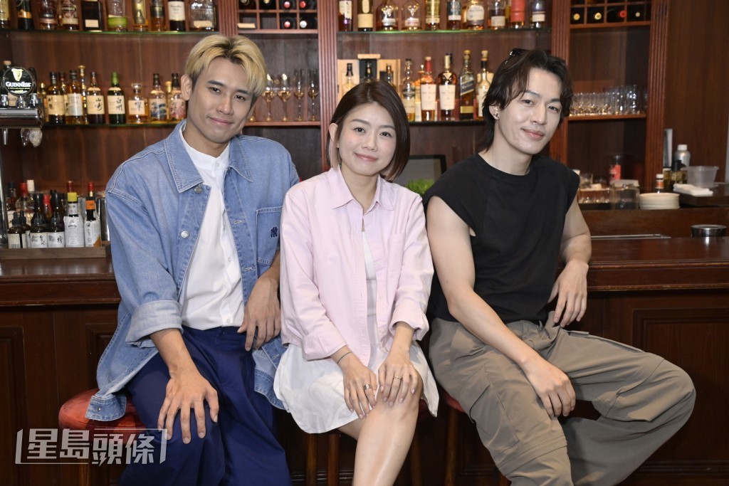 《中年好聲音4》三甲（左起）尹景順、許雲妮及鄭家聲同樣是在外打拼的人，對離鄉別井的感受卻不盡相同。