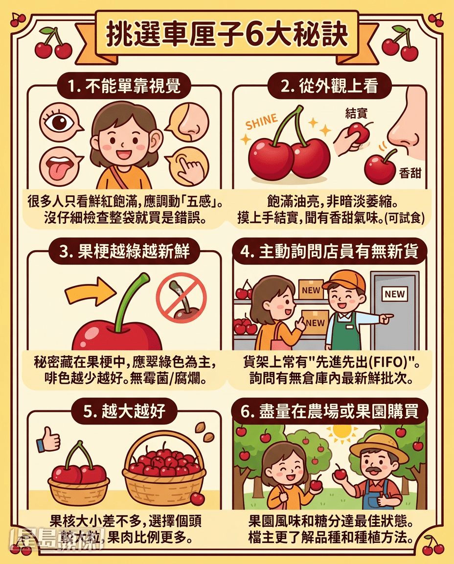 買車厘子秘訣 買車厘子秘訣