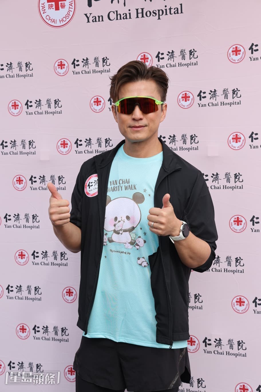 陳山聰剛與家人外遊為太太慶祝生日，他指囝囝開始長大計劃行程輕鬆了許多。