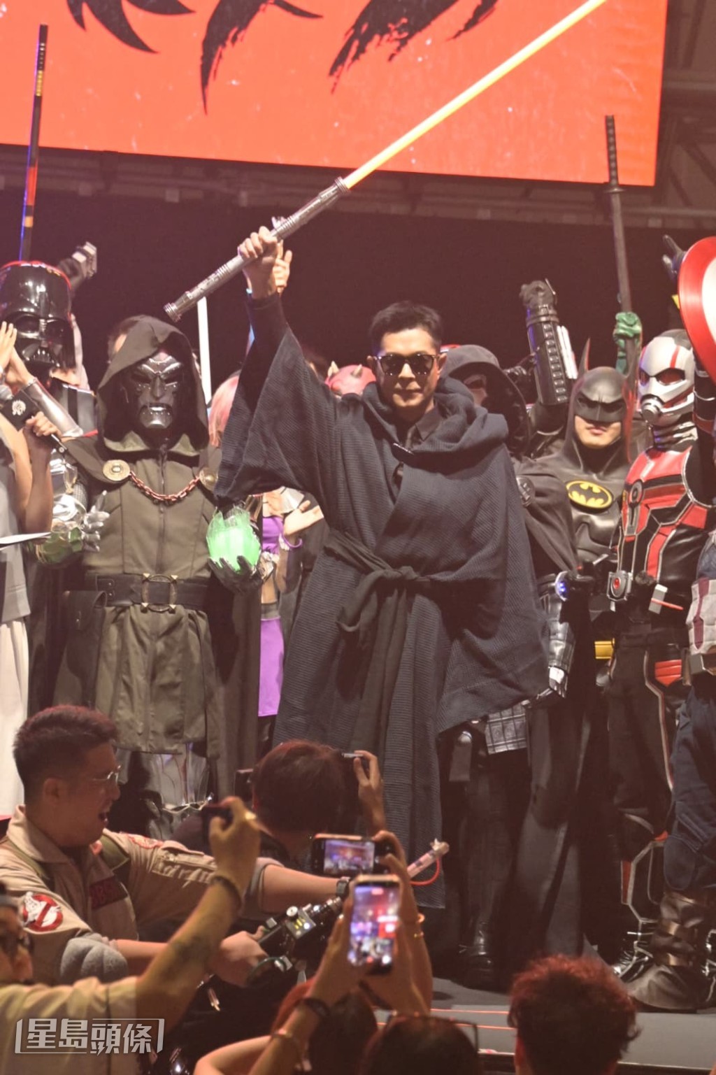  古天樂希望有更大場地去舉行《香港Comic Con 》。