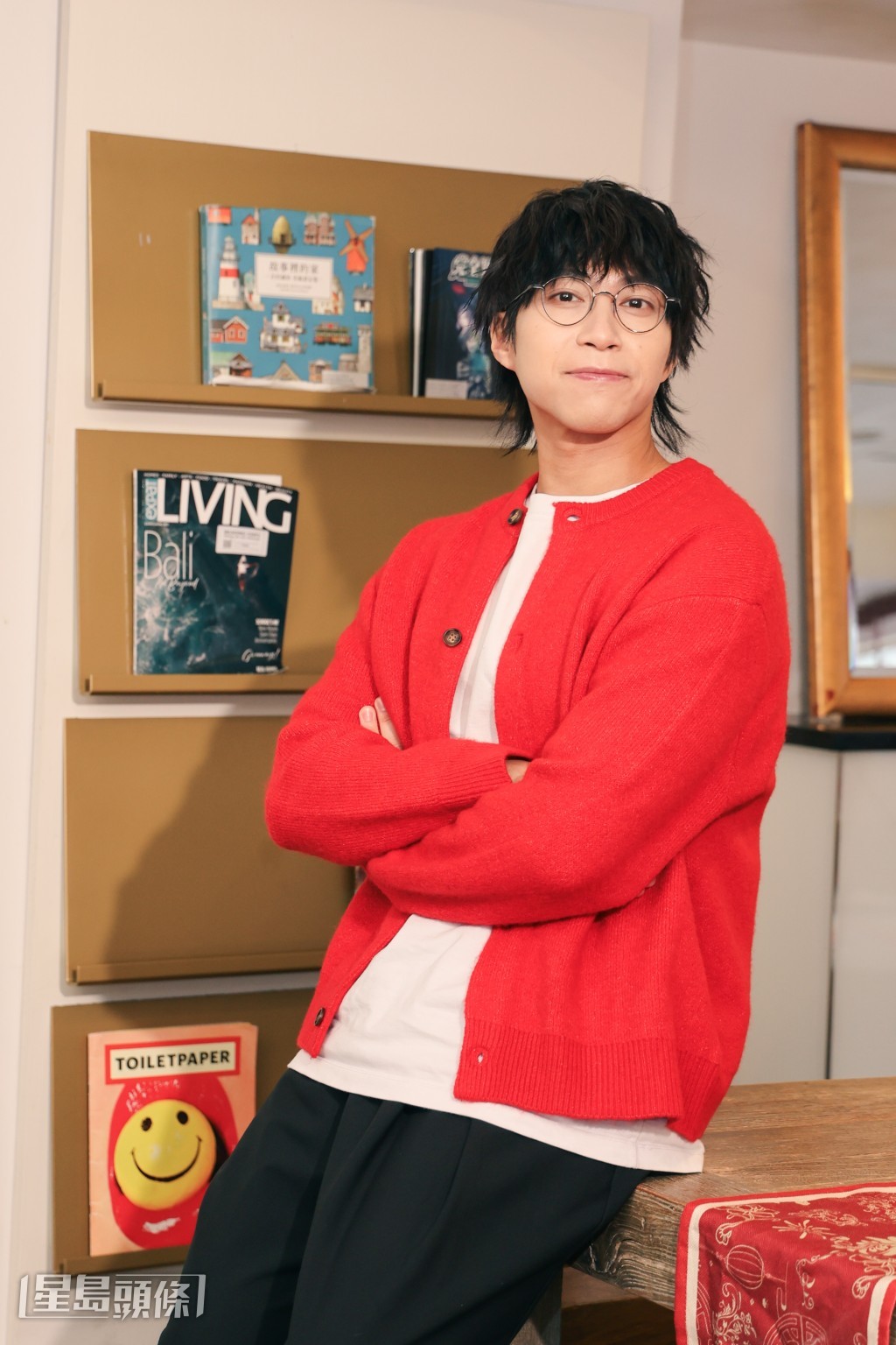 坤哥成家立室後，會帶太太和愛犬返老家拜年。