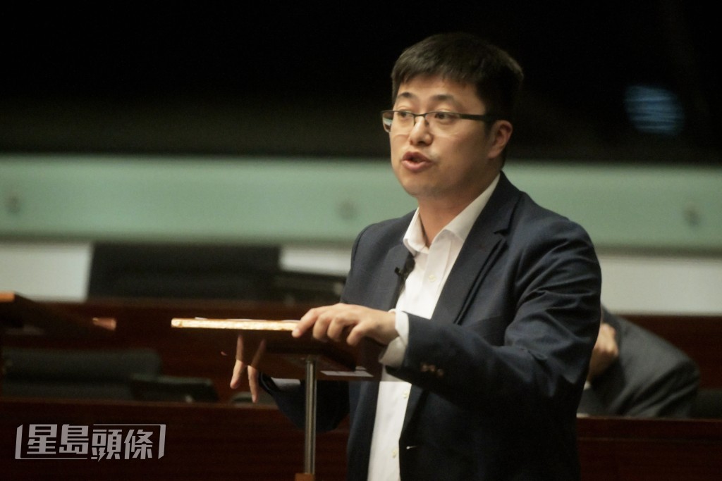 民建联立法会议员颜汶羽。资料图片 民建联立法会议员颜汶羽。资料图片