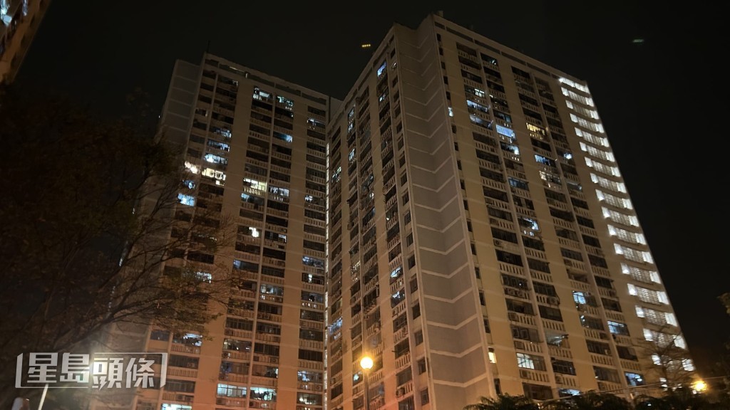 現場為華富邨華興樓。蔡楚輝攝