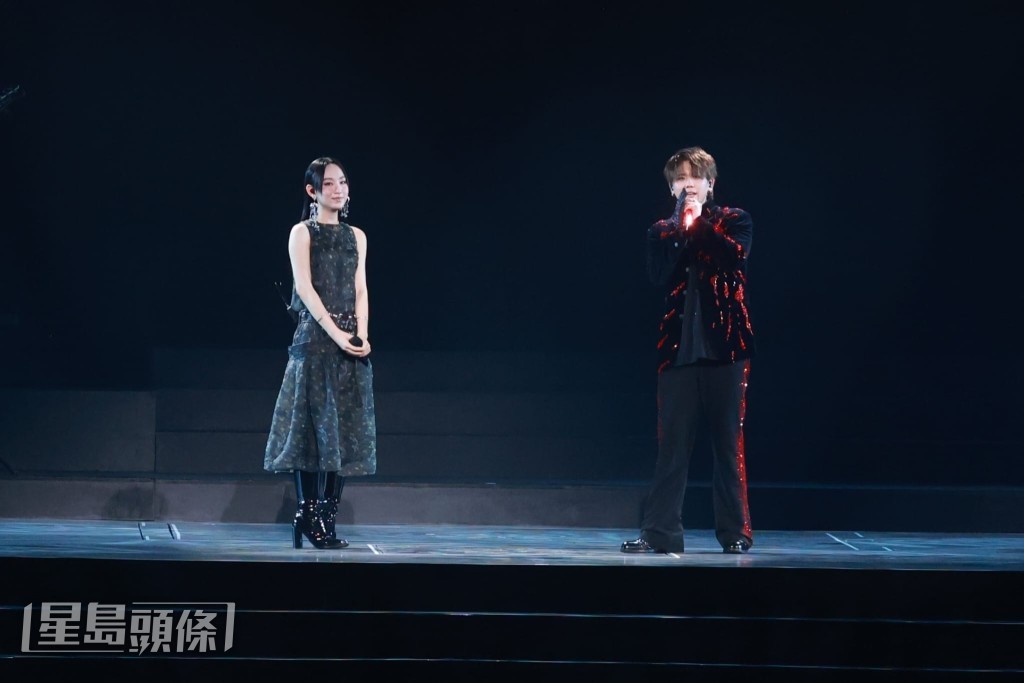 更坦言Gigi無論聲線與舞台感也是自己很欣賞的歌手。