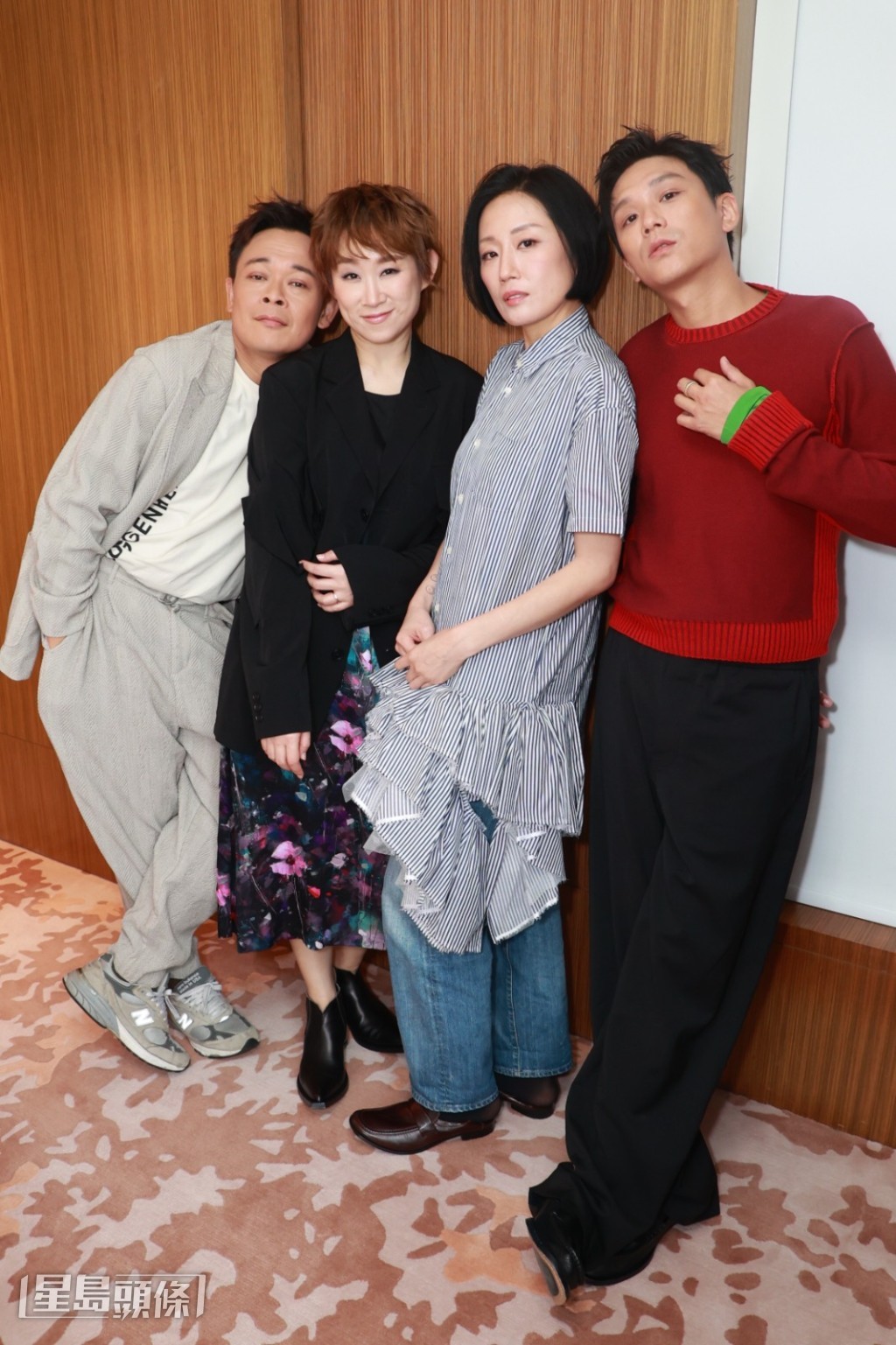 4位實力派演員日前聚首,梁祖堯直言一早鎖定這夢幻班底。 4位實力派演員日前聚首,梁祖堯直言一早鎖定這夢幻班底。