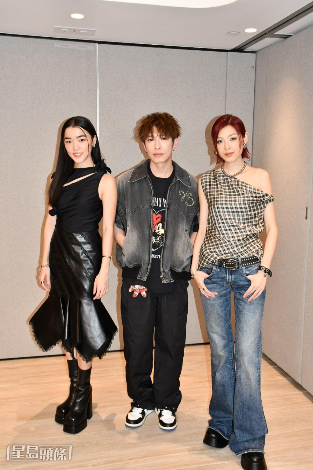 洪嘉豪和陳蕾也大讚師妹Kacey第一次公開大型演出表演很好。