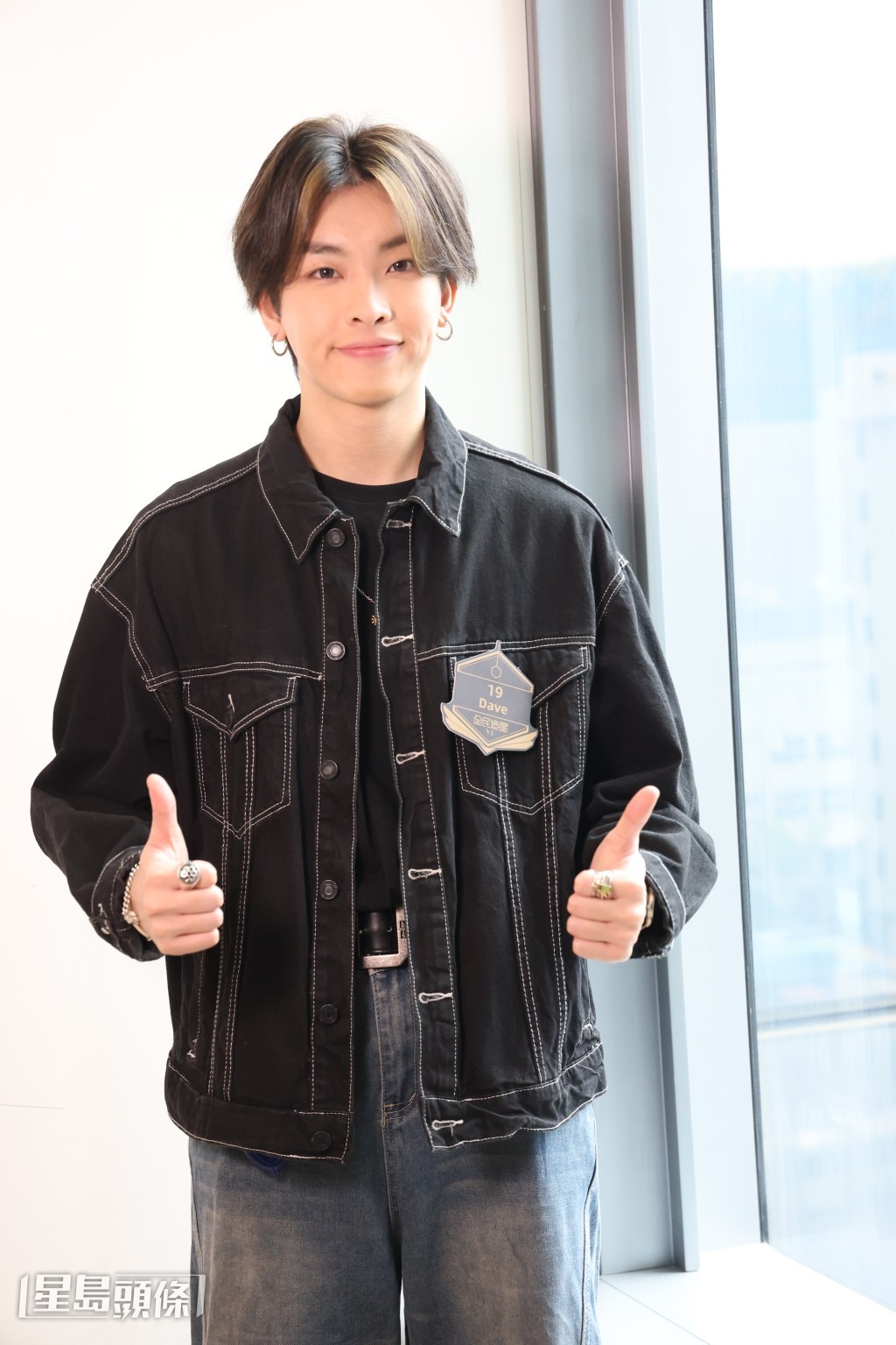 性格斯文的Dave盼以聲音打動歌迷。