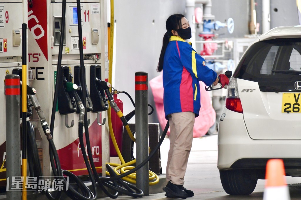 美國伊朗戰爭導致香港車用油價同步上漲。