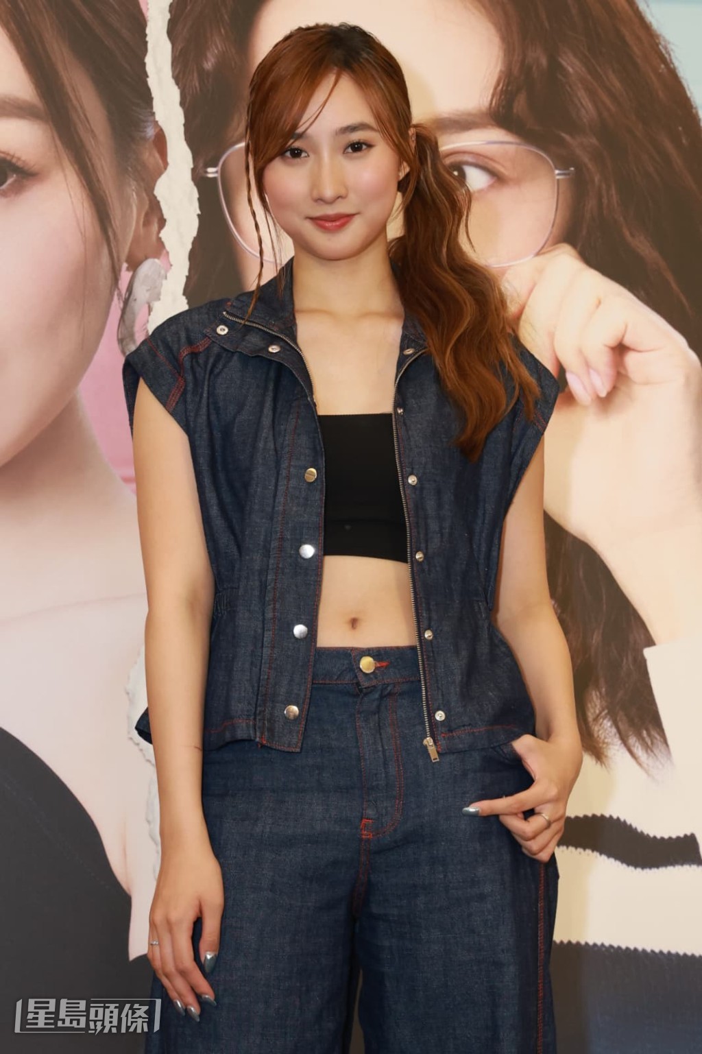 鍾柔美笑說自己是「新界北女車手」。 鍾柔美笑說自己是「新界北女車手」。