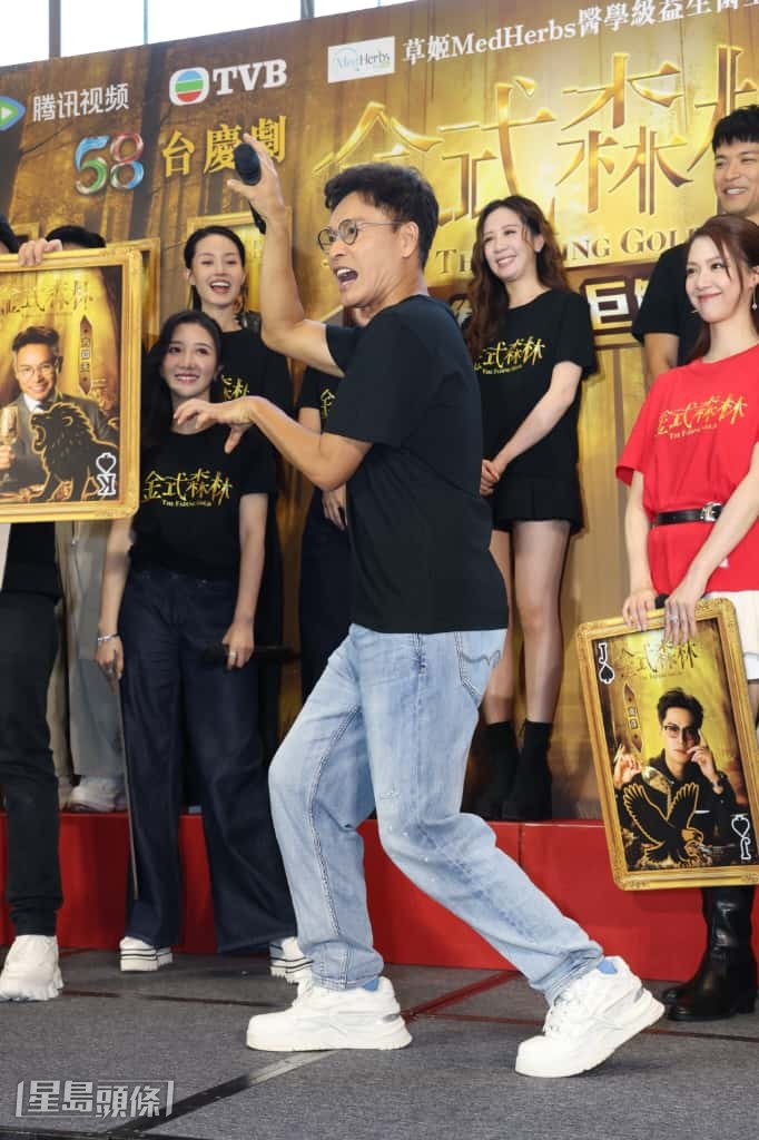 對於劇集將進入結局周,郭晉安指已有不捨的心情。 對於劇集將進入結局周,郭晉安指已有不捨的心情。