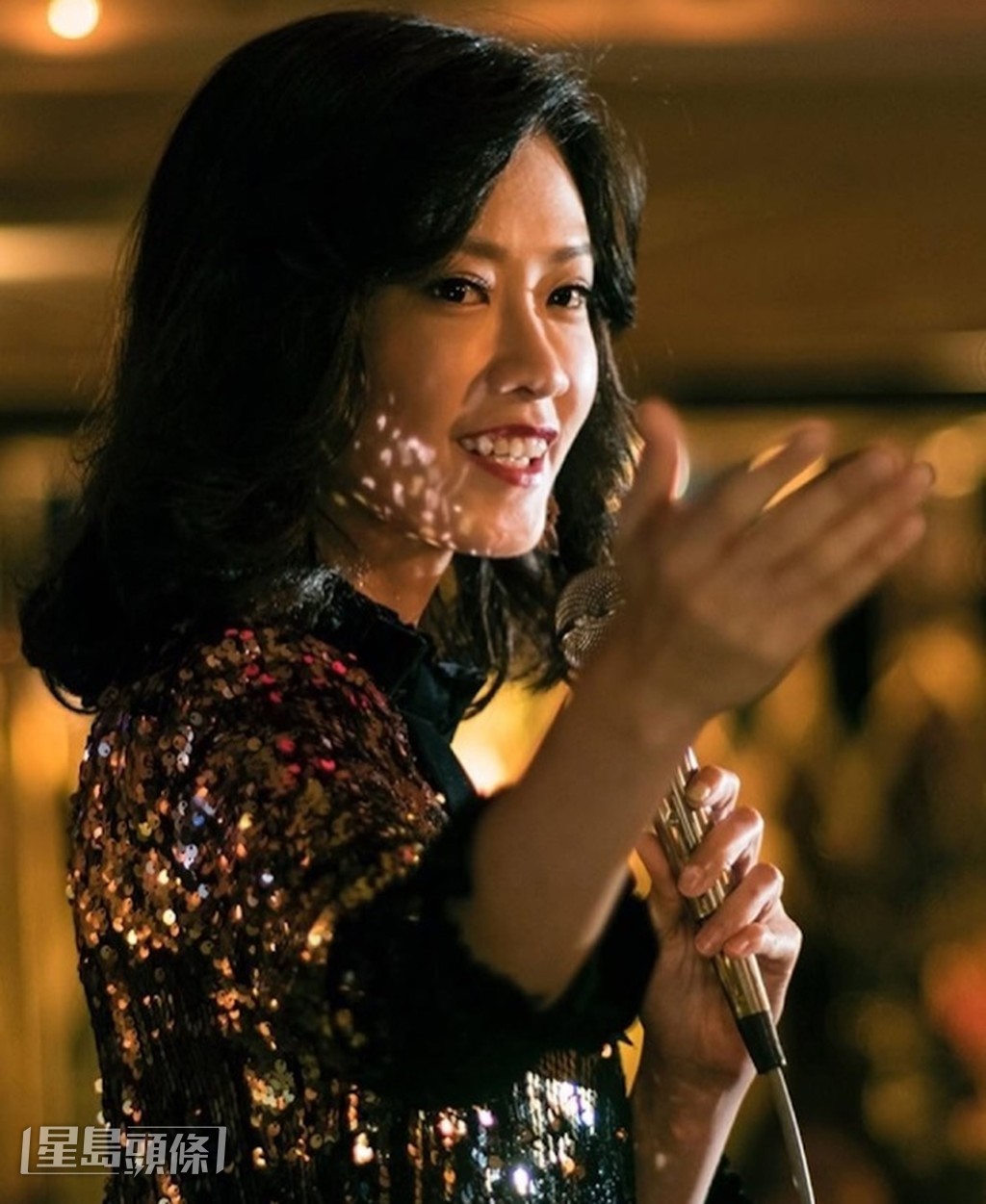 廖子妤很感激《梅艷芳》導演梁樂民和監製兼老闆江志強，給予他們一班新演員機會。