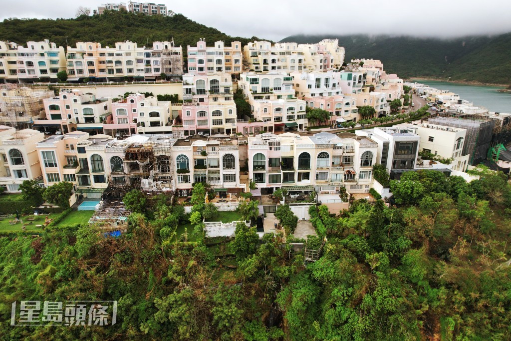 紅山半島航拍畫面。伍明輝攝