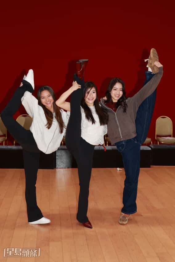 陳詠詩、李尹嫣及、蔡華英好柔軟！