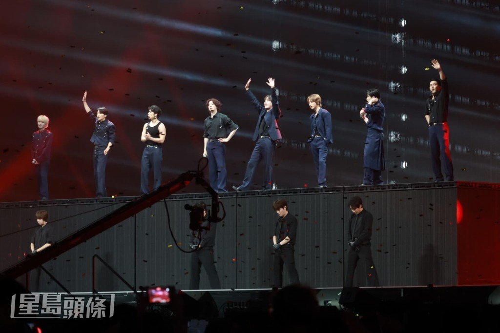 Super Junior壓軸登場。 Super Junior壓軸登場。