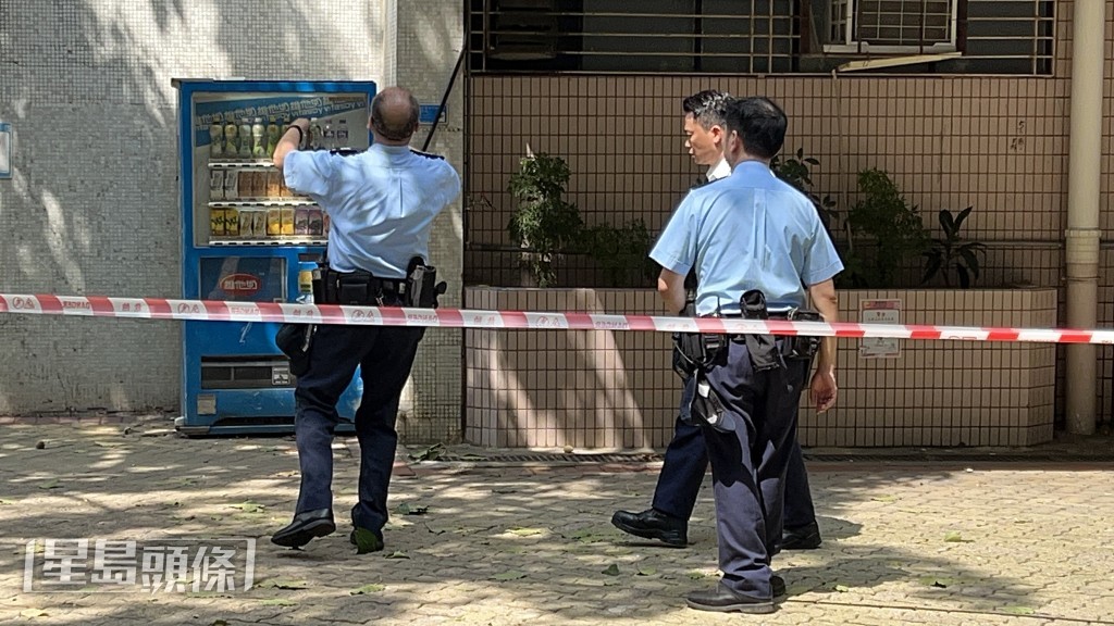 警方在場調查。蔡楚輝攝