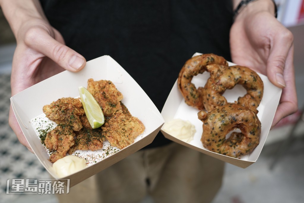 有餐廳推「着美斯球衣送小食」優惠。蘇正謙攝