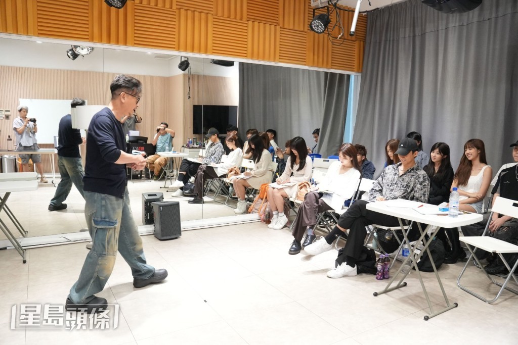 日前10堂的演技課圓滿結束，見證學生們的蛻變，謝君豪亦非常自豪！