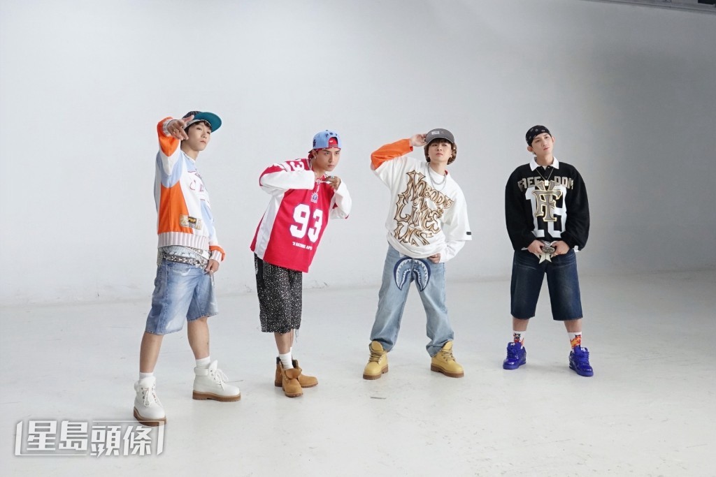 4子好有hip hop風格。 4子好有hip hop風格。