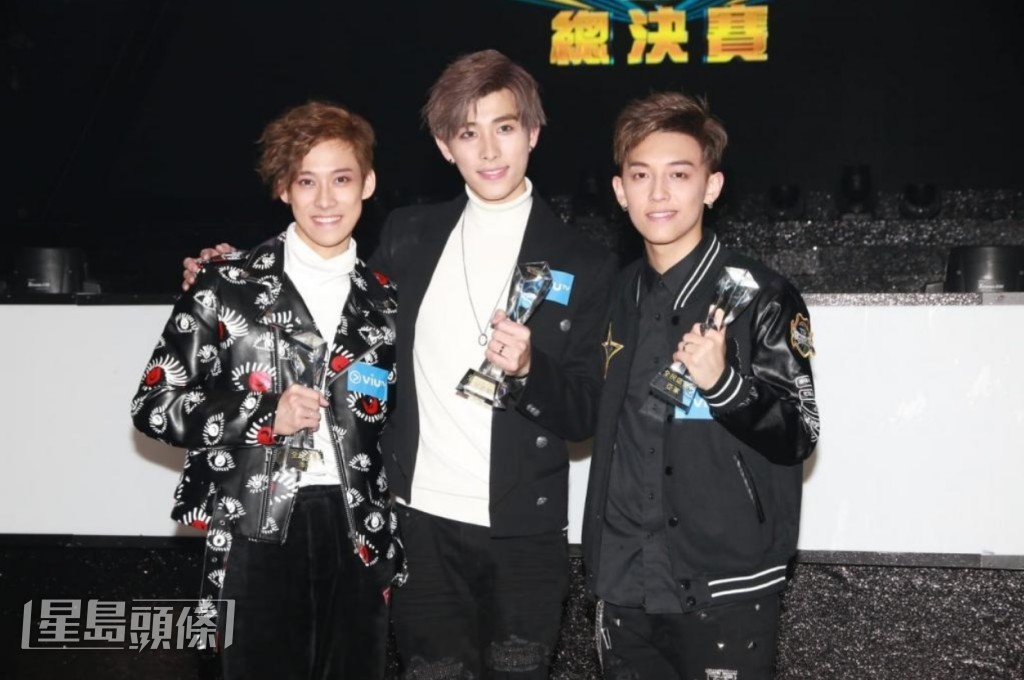 2019年MC（右一）參加《全民造星II》入行，轉眼間已創出一片天。