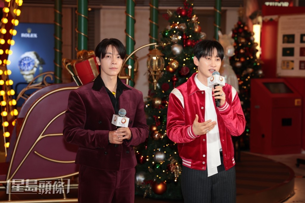 至于来年计划，两人同样表示希望多来香港与粉丝见面。