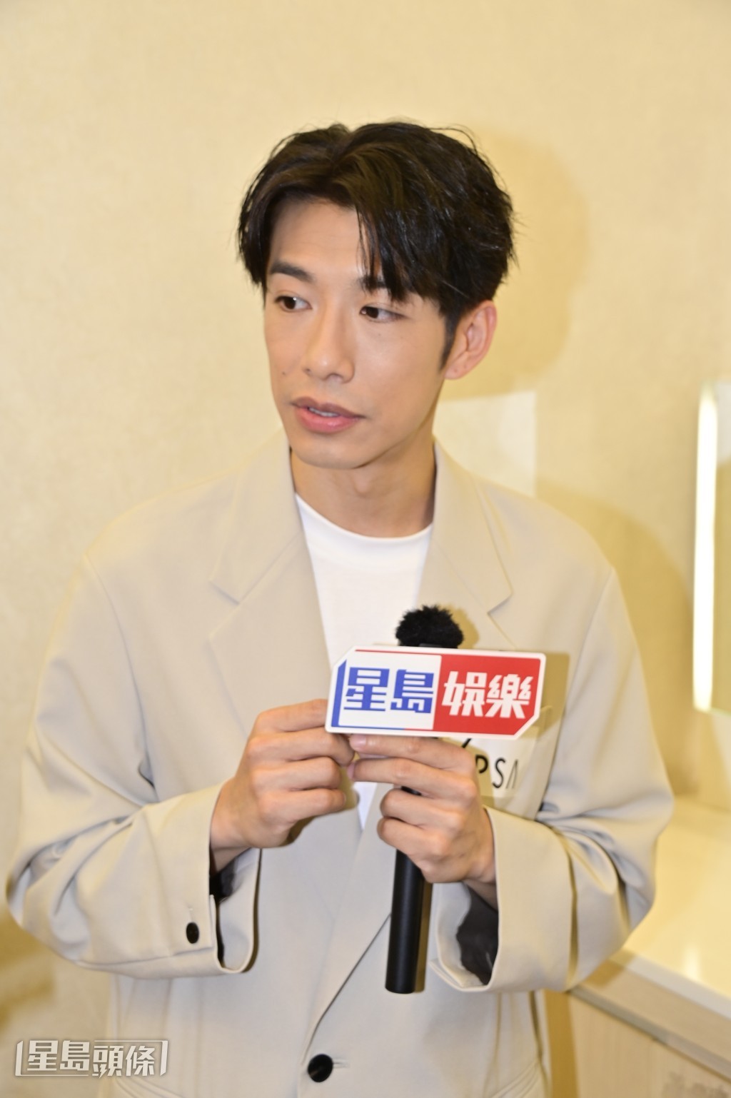 洪嘉豪窝心指已主动在ig叫她不要自责。