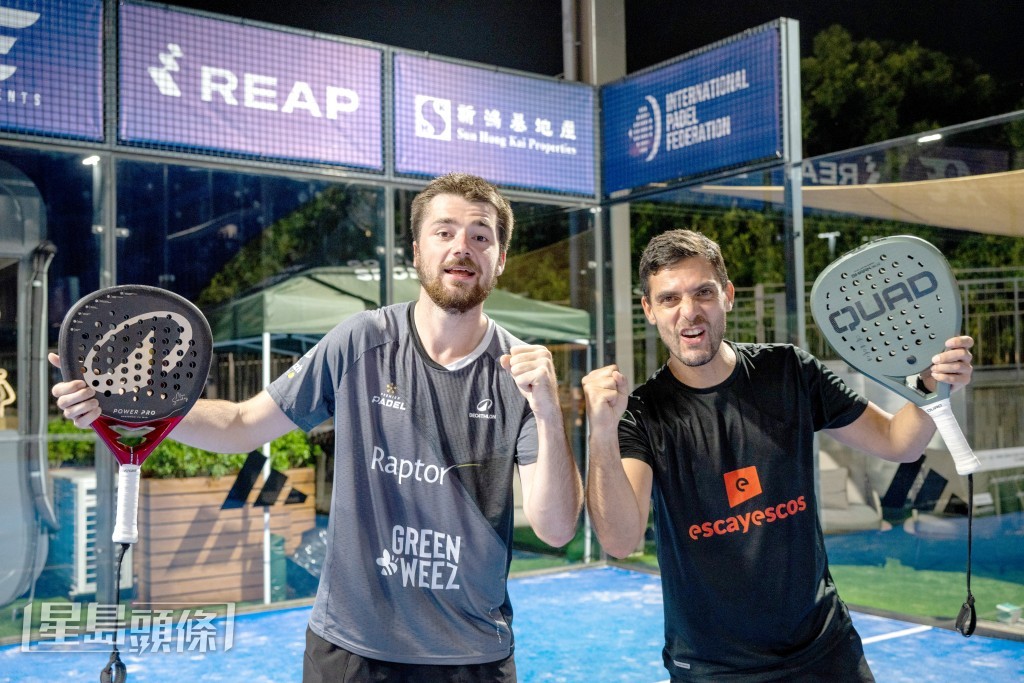 男子組雙打冠軍:左起 - DYLAN GUICHARD、ANTONIO LUQUE 。 男子組雙打冠軍:左起 - DYLAN GUICHARD、ANTONIO LUQUE 。