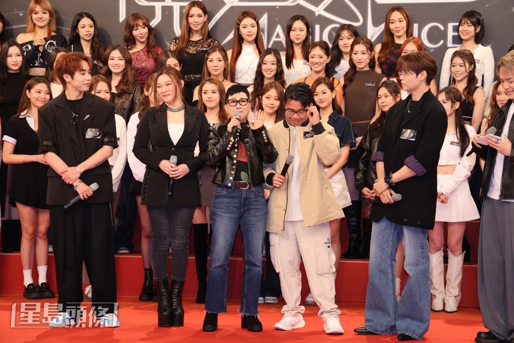 陳潔靈笑指今次《魔音女團》不知有什麼準則。