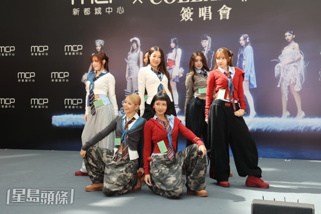 Marf（邱彥筒）指因昨晚要來綵排被家人投訴，但能和隊友一起過節很開心。
